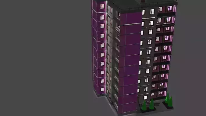 9 storey building