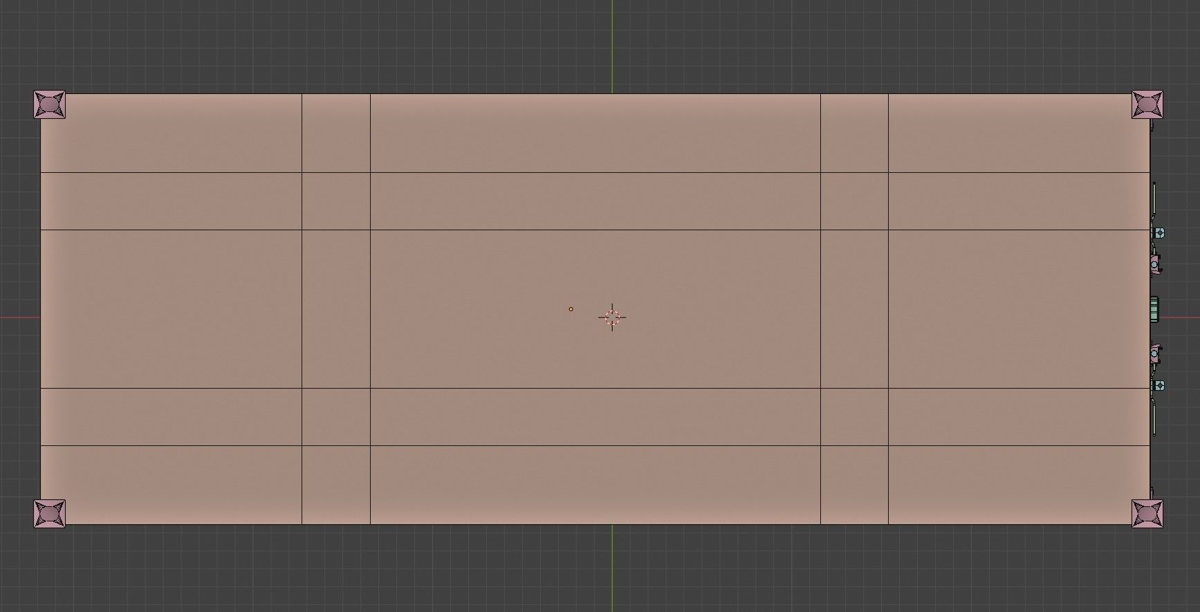 Red Shipping Container PBR Low-Poly Game Ready 3D model Low-poly 3D model_25