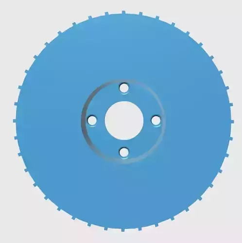 Turo fan wheels  Free 3D model