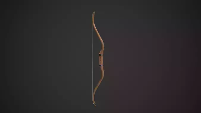 3D Bow wooden stick