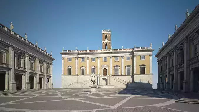 Capitoline Hill 3D model