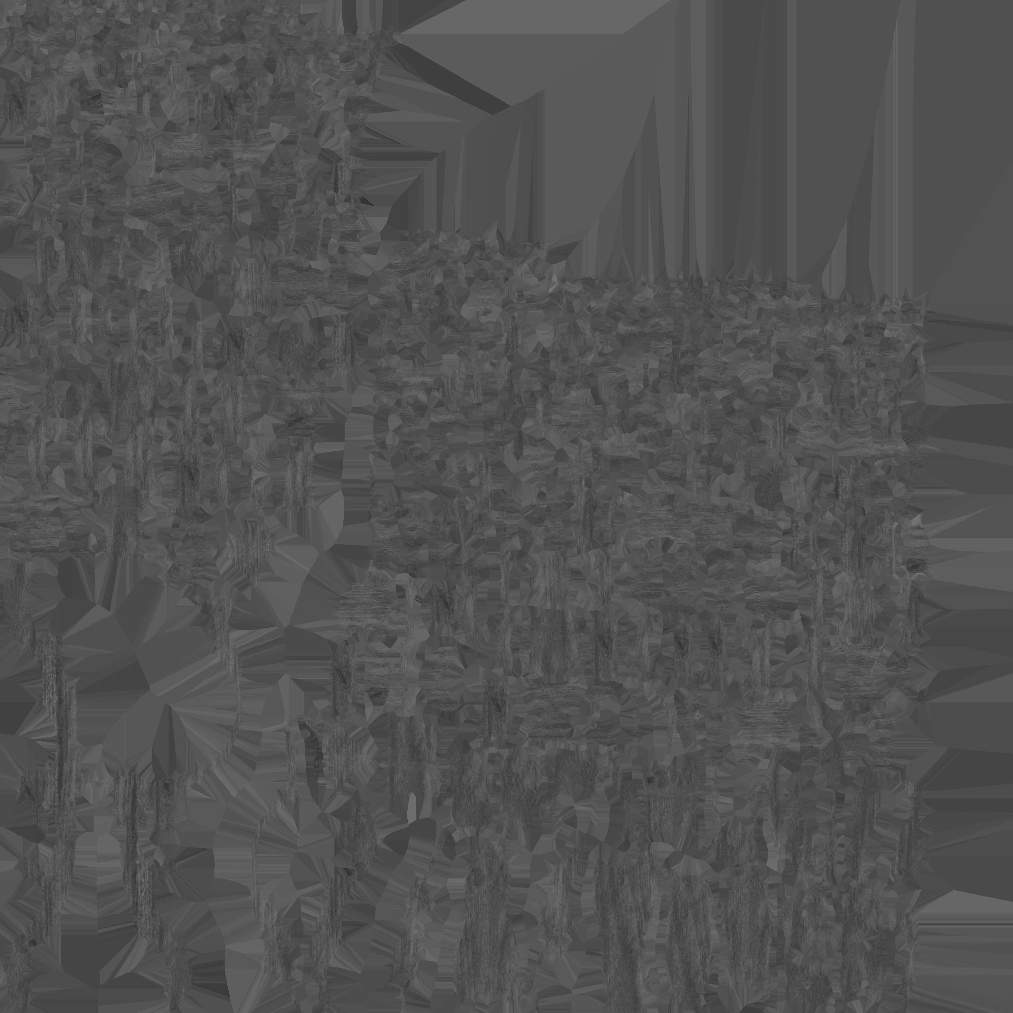 Luxurious carved wood ornament Low-poly 3D model_7