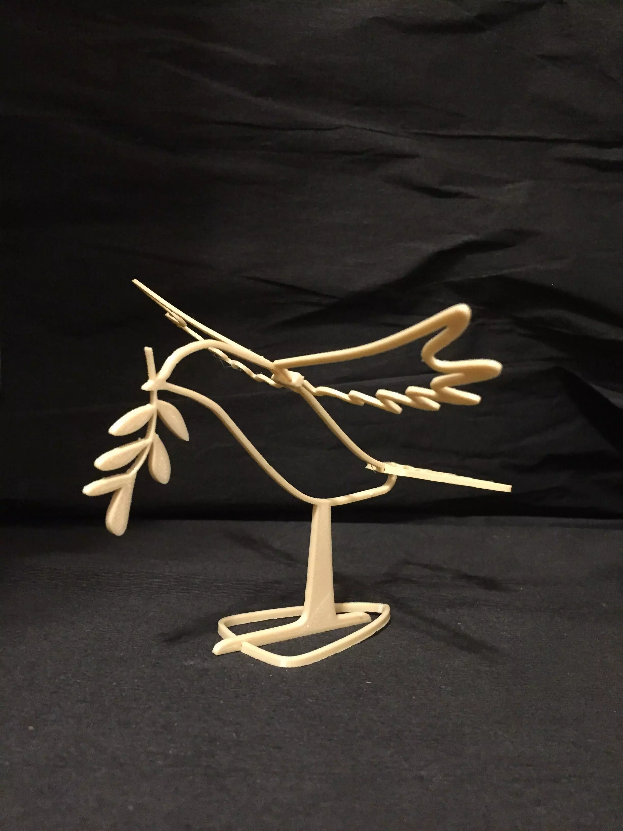 Dove of peace Free 3D print model