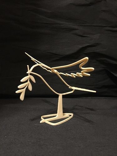 Dove of peace 3D print model