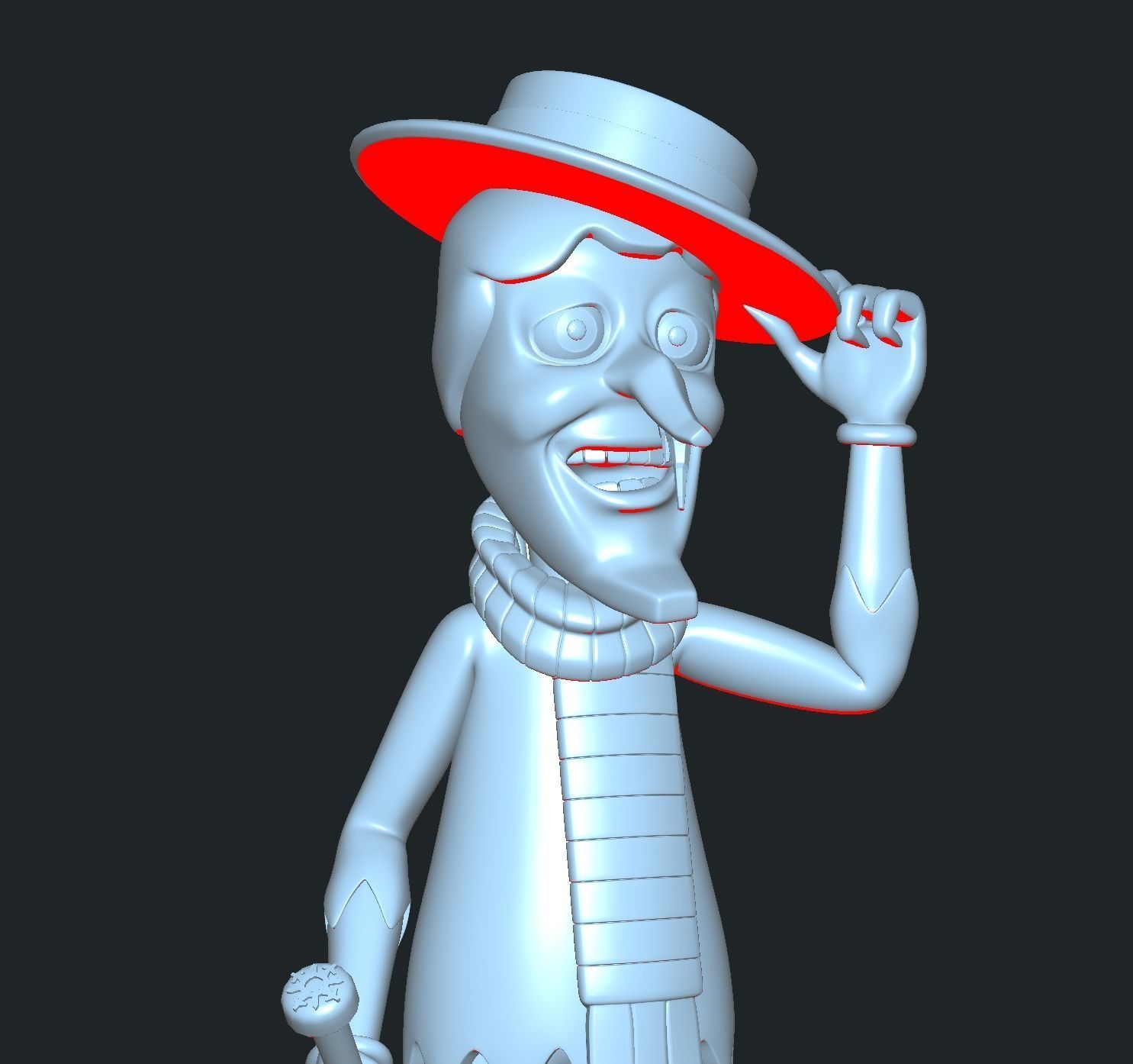 Snow Miser 3D print model_2