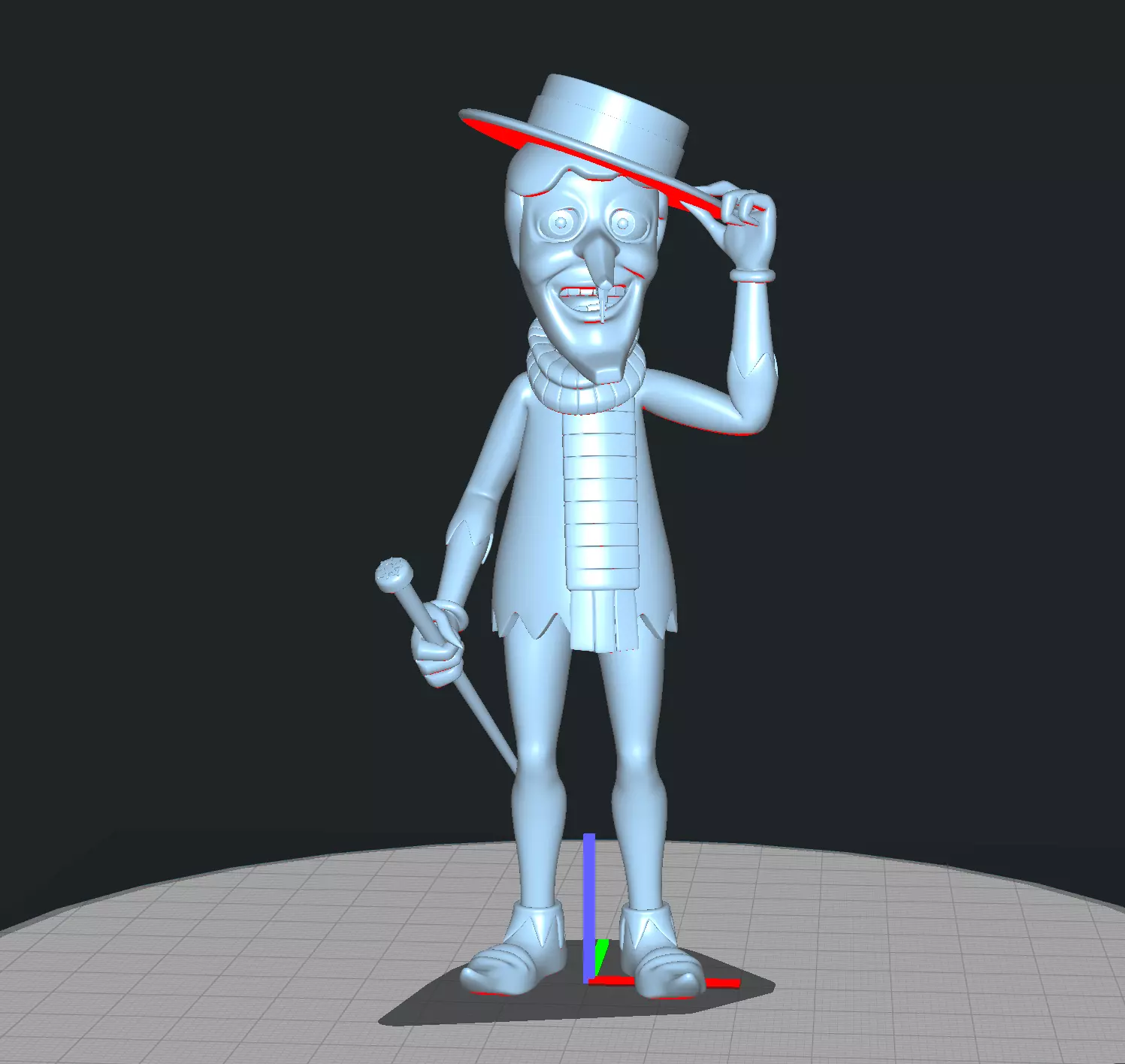 Snow Miser 3D print model_0