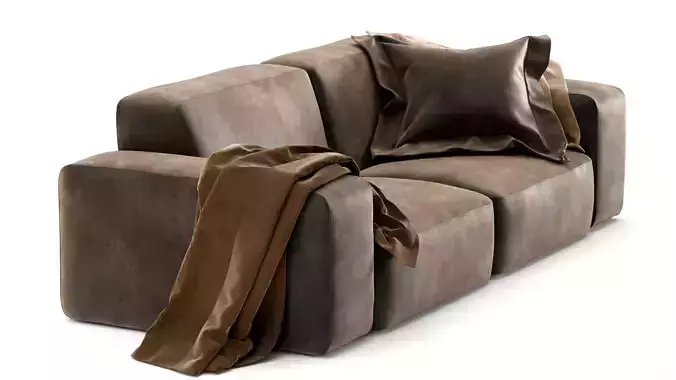 max divani bazar sofa 3D model