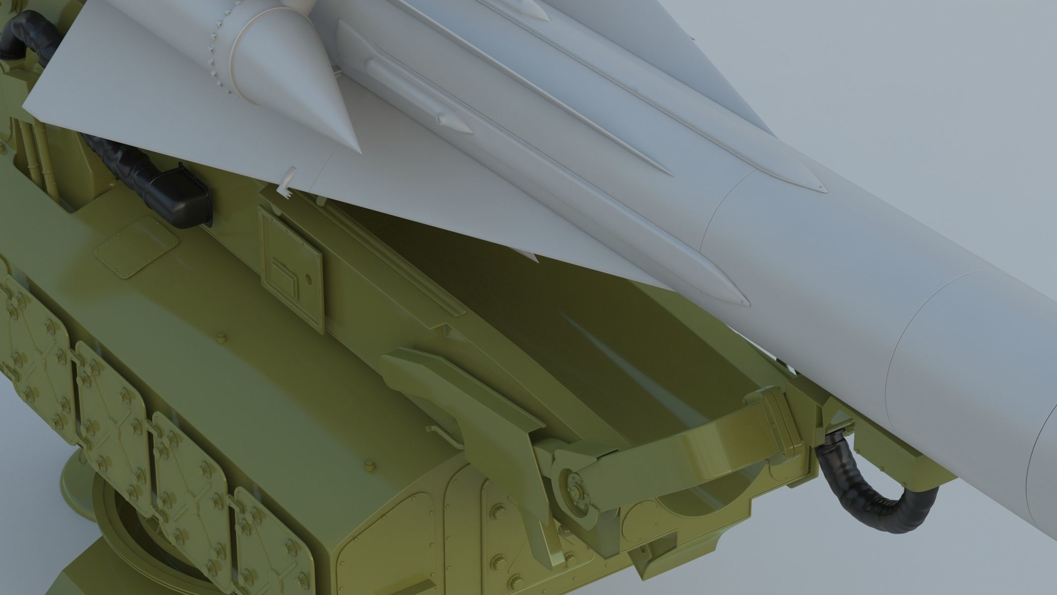 S-200 Missile Angara Vega Dubna SA-5 Gammon 3D model_12