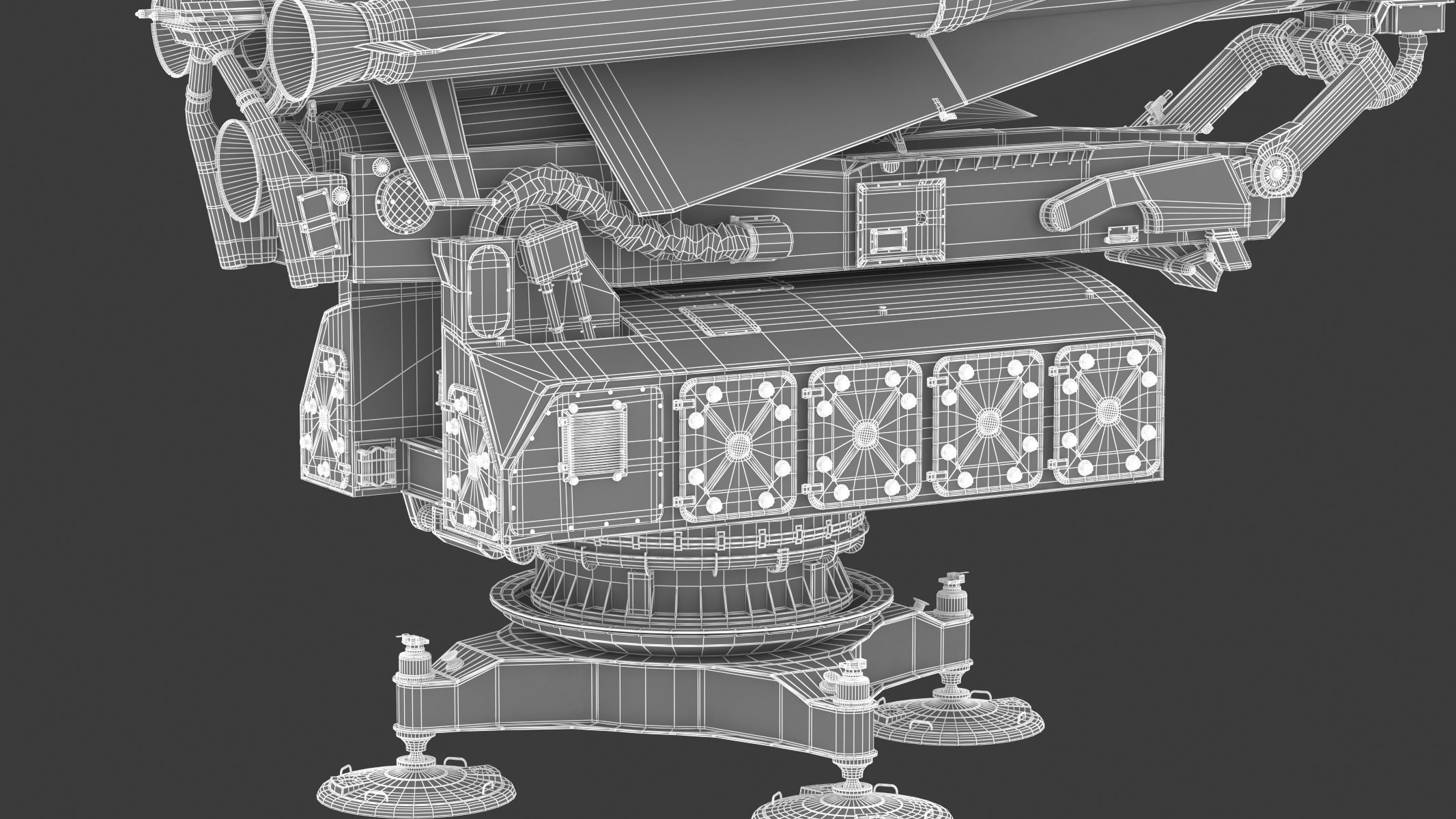 S-200 Missile Angara Vega Dubna SA-5 Gammon 3D model_21