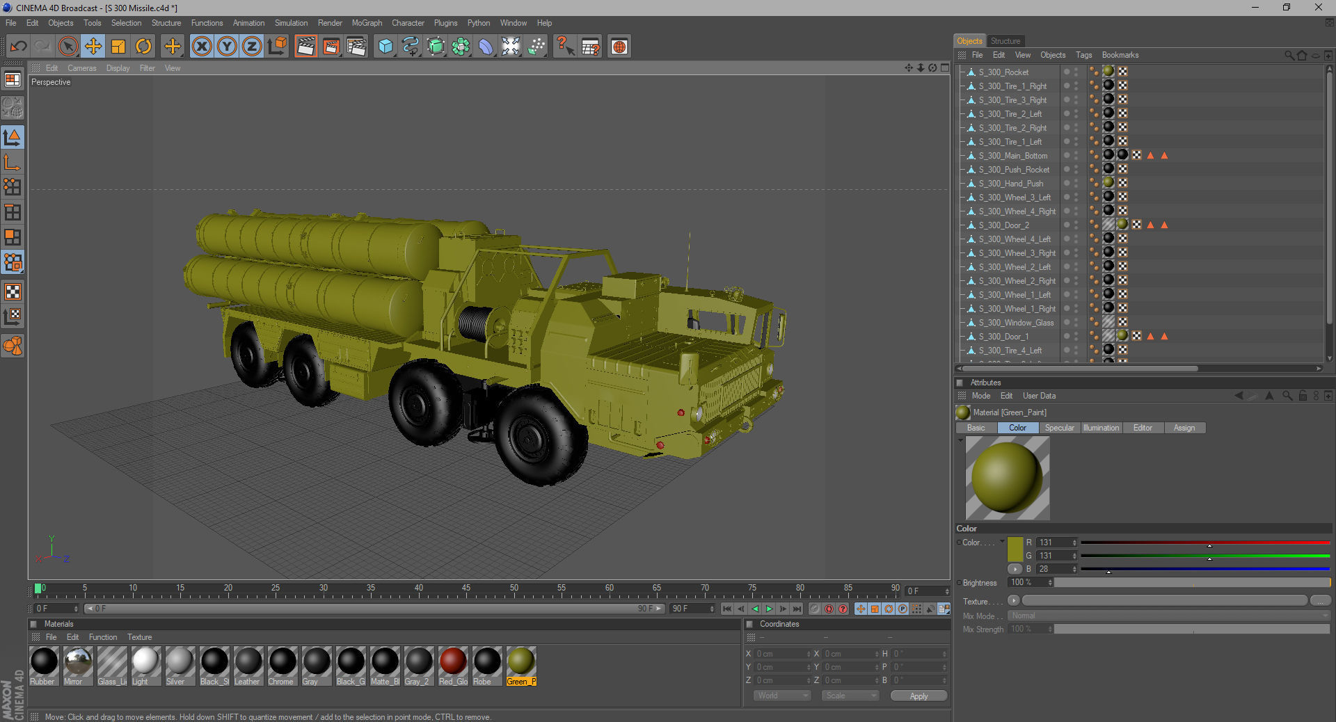 S-300 Missile System 3D model_34