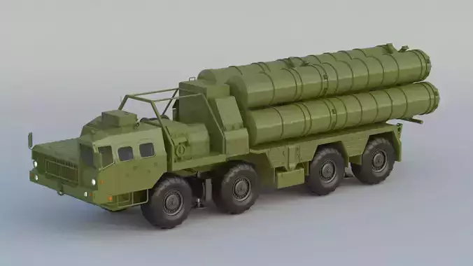 S-300 Missile System 3D model