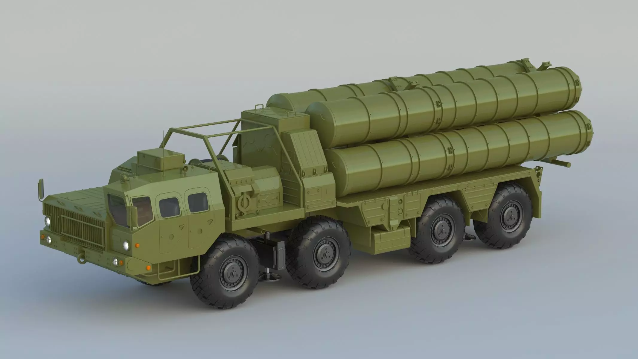 S-300 Missile System 3D model_0