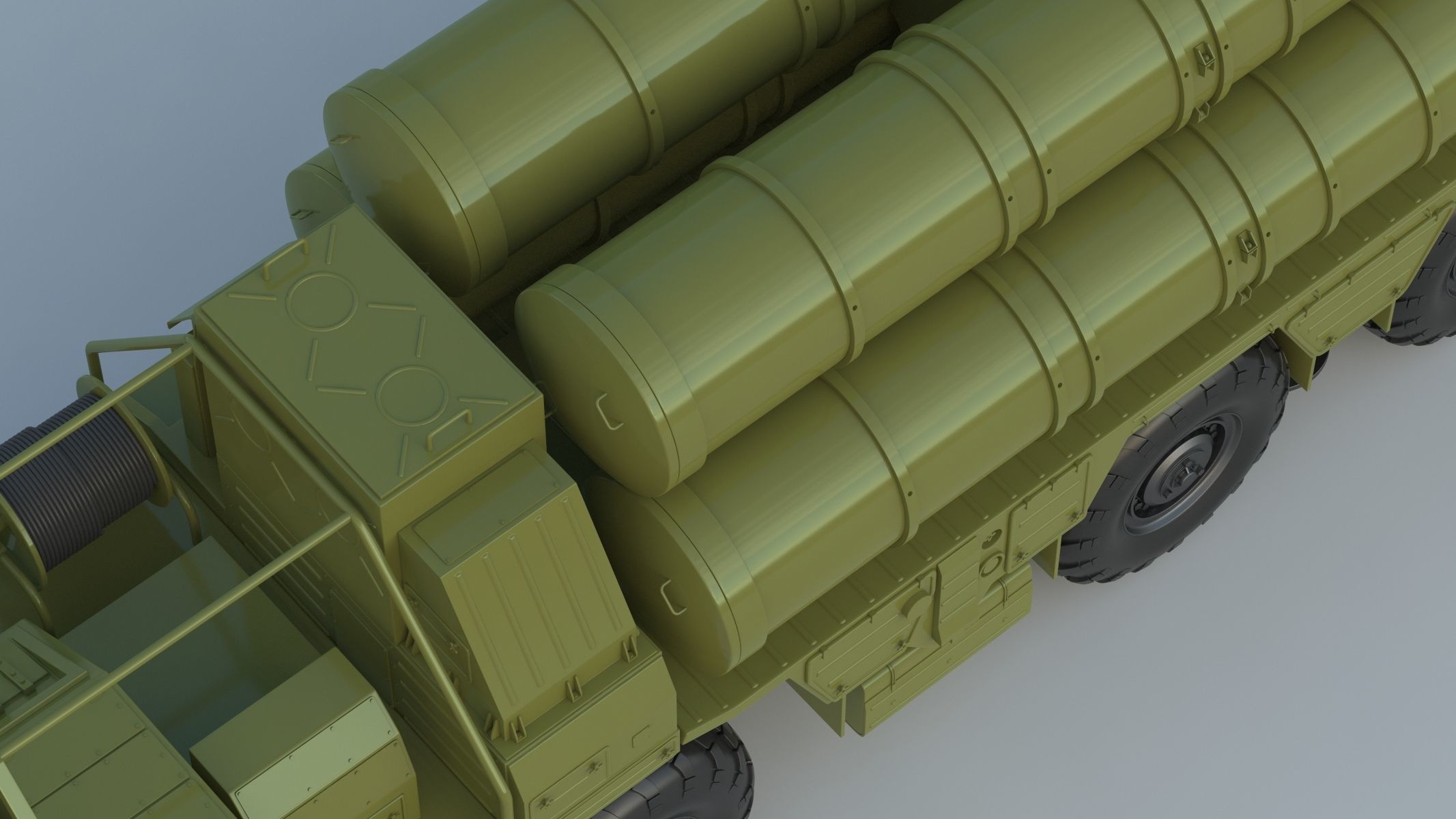 S-300 Missile System 3D model_10