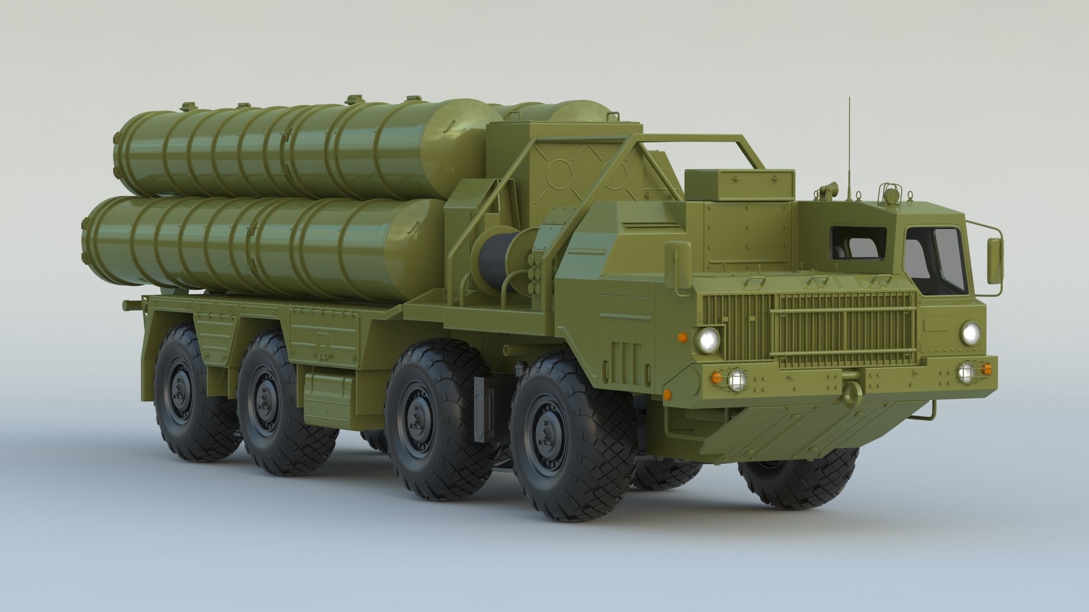 S-300 Missile System 3D model_1