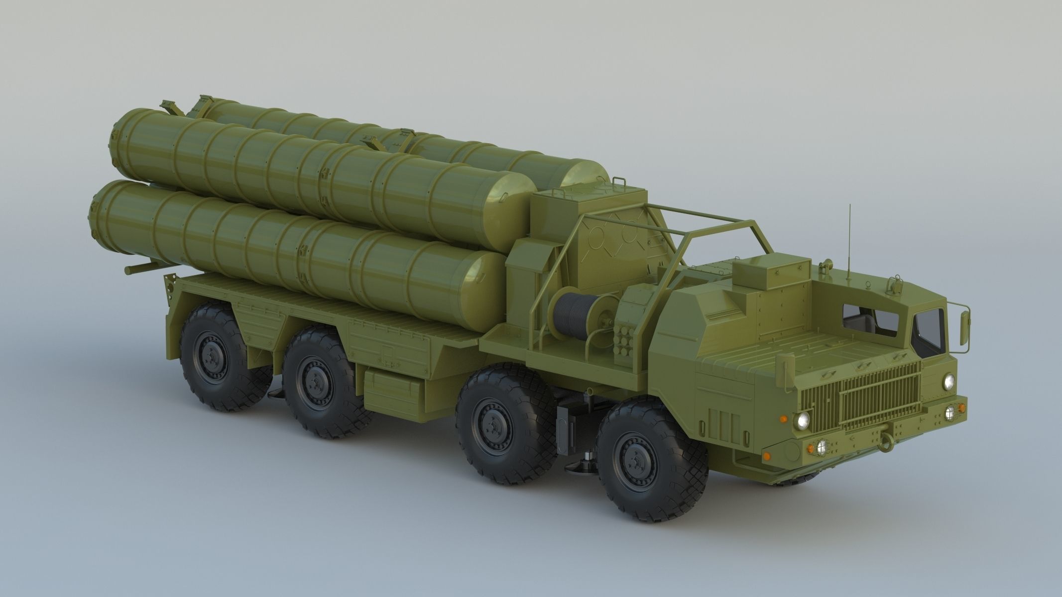 S-300 Missile System 3D model_7