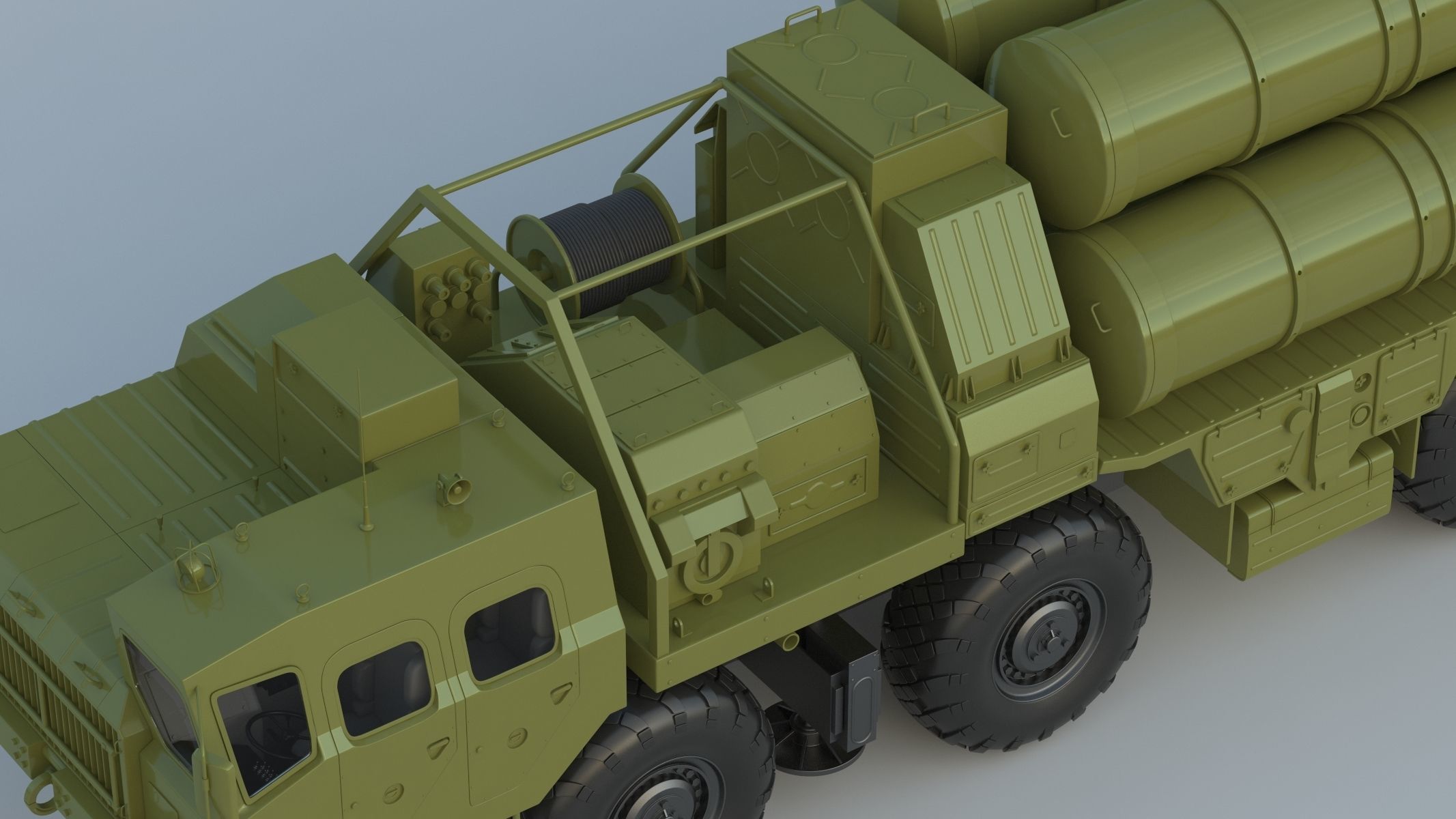 S-300 Missile System 3D model_13