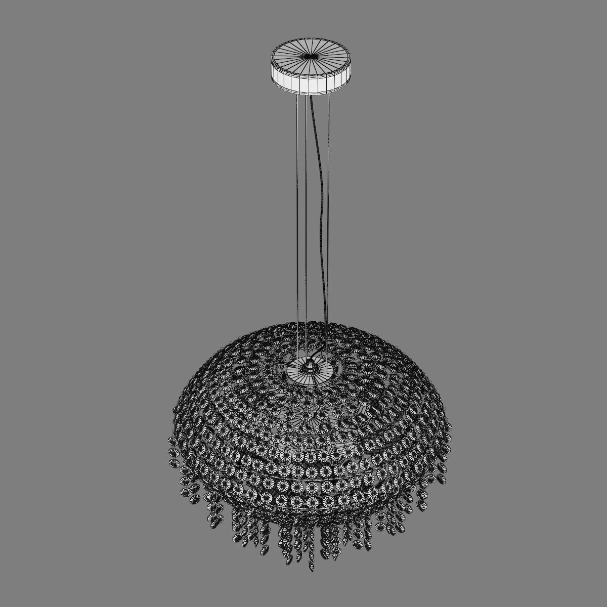 700090 Classic Osgona Chandelier 3D model_7