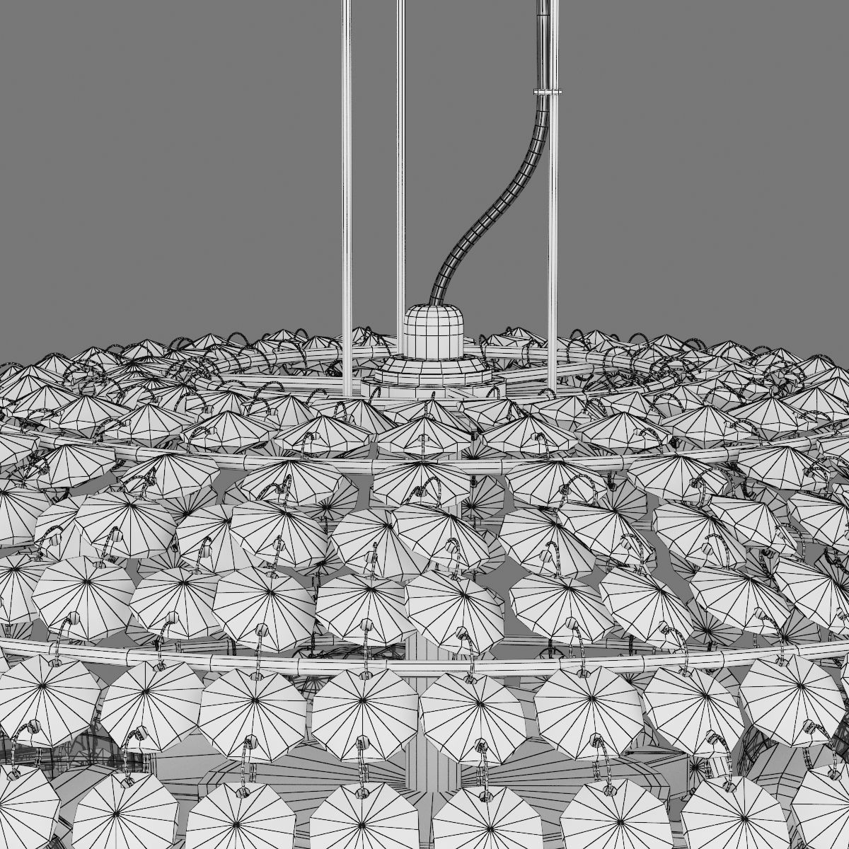 700090 Classic Osgona Chandelier 3D model_8