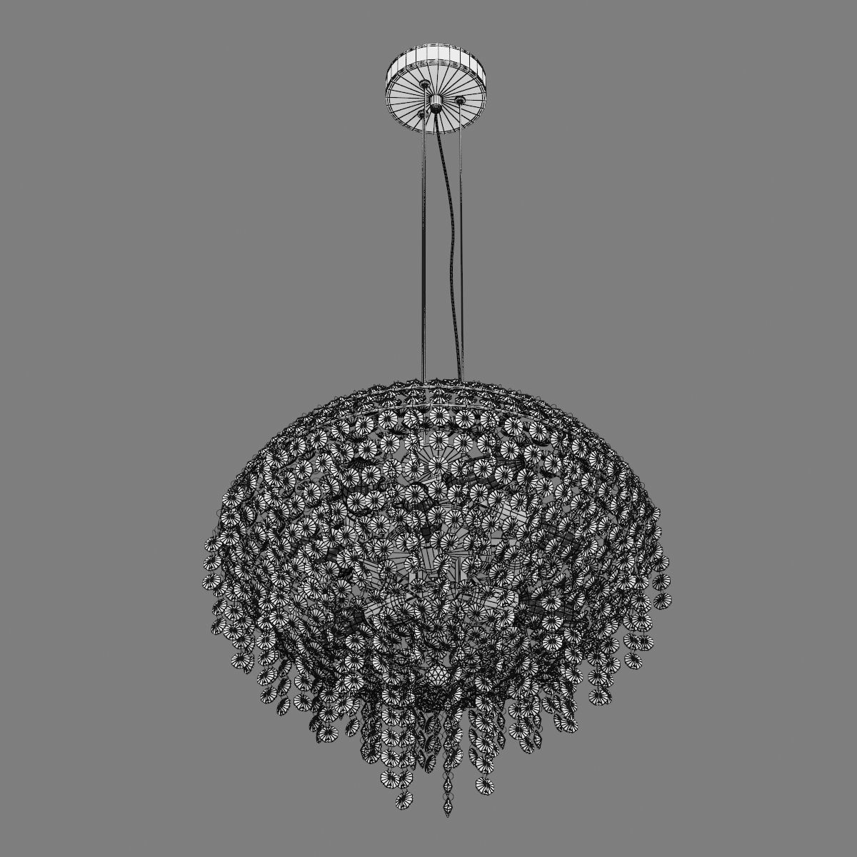 700090 Classic Osgona Chandelier 3D model_6