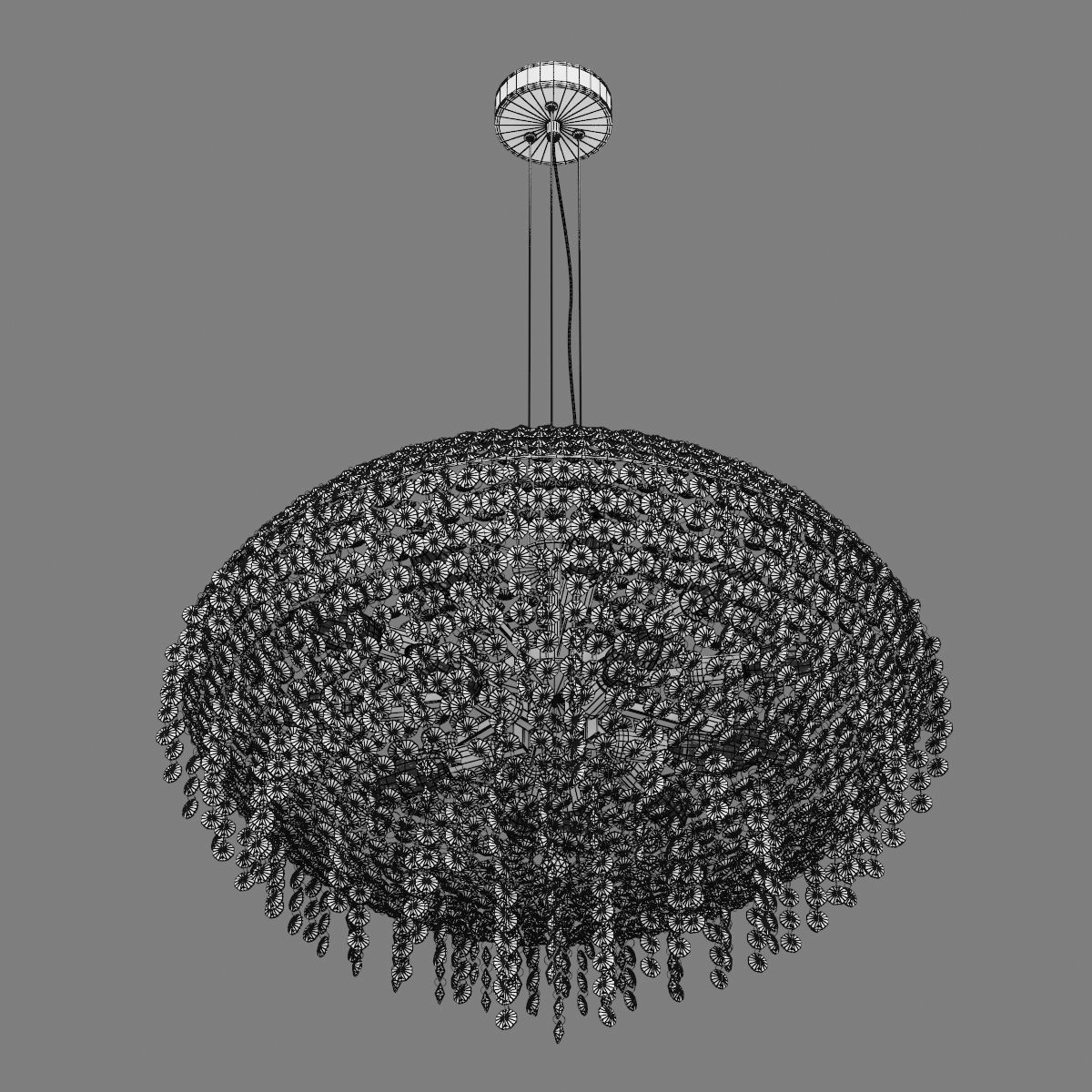 700150 Classic Osgona Chandelier 3D model_6