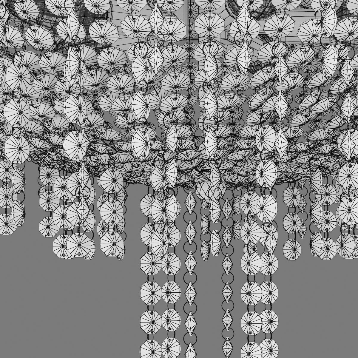 700150 Classic Osgona Chandelier 3D model_9