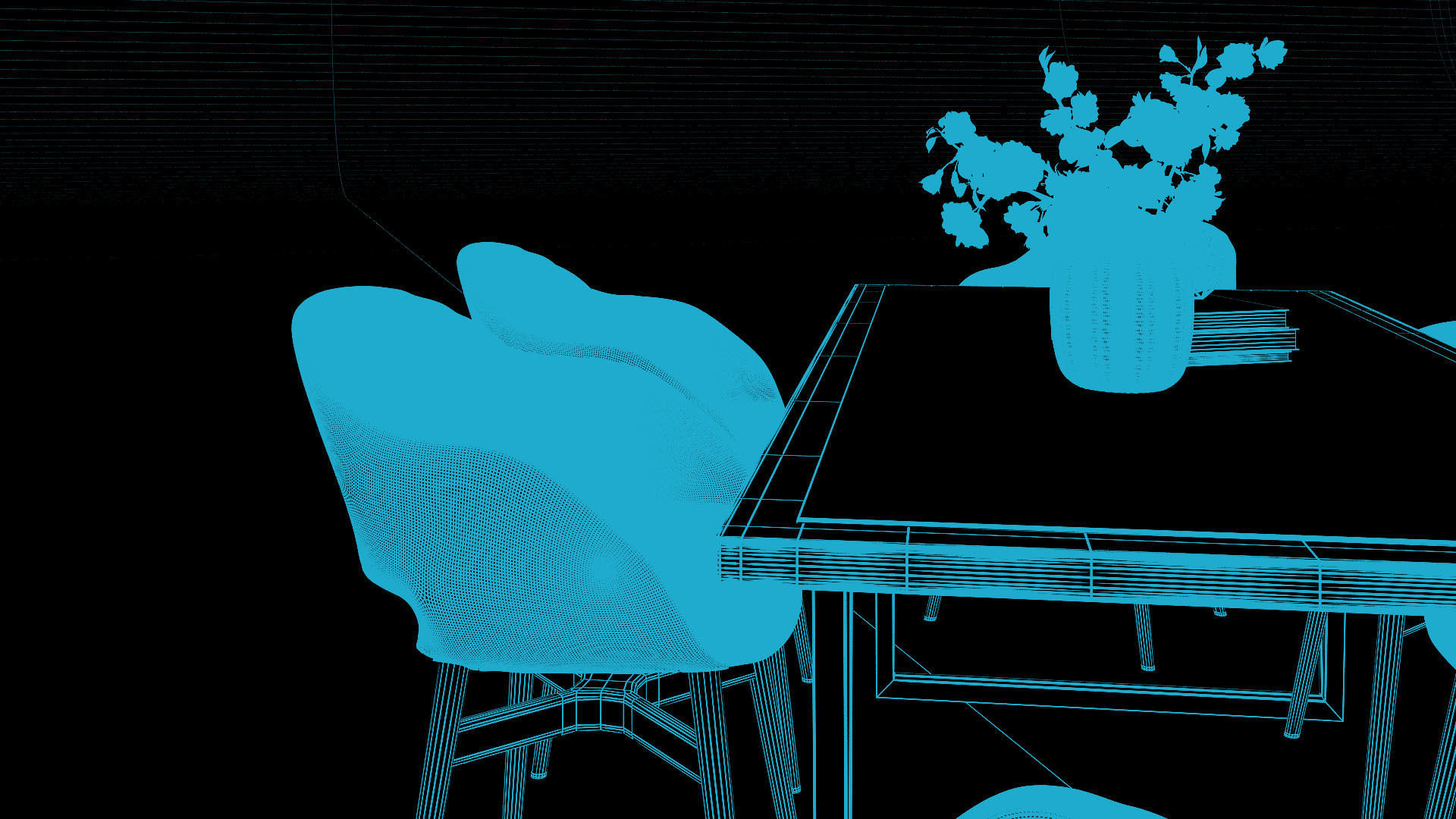 Tenarchstudio Ling Dong Series Diningtable 03 Render Ready Vray  3D model_19