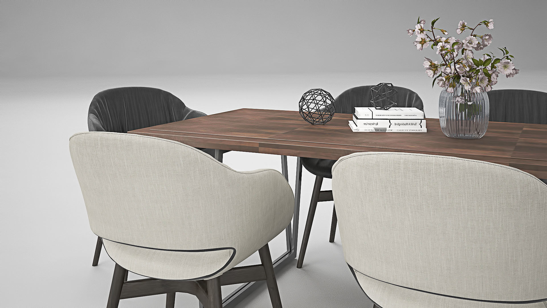 Tenarchstudio Ling Dong Series Diningtable 03 Render Ready Vray  3D model_16