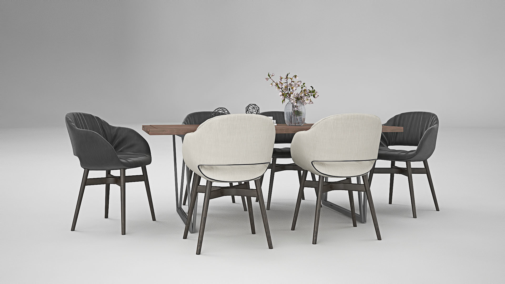 Tenarchstudio Ling Dong Series Diningtable 03 Render Ready Vray  3D model_6