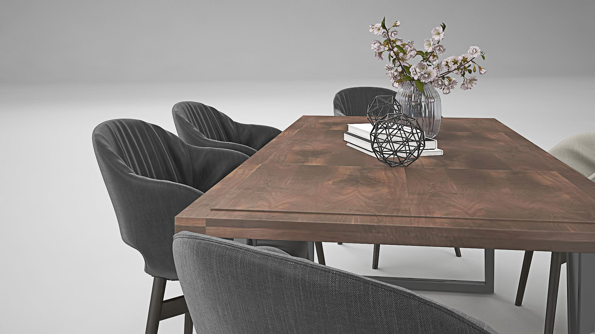 Tenarchstudio Ling Dong Series Diningtable 03 Render Ready Vray  3D model_14