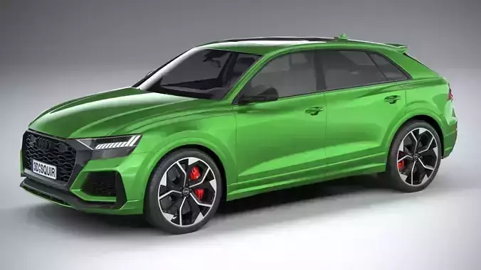 Audi RS Q8 2020 3D model