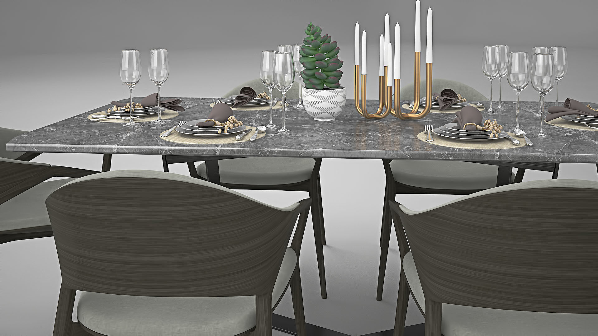 Tenarchstudio Ling Dong Series Diningtable 04 Render ready  3D model_18