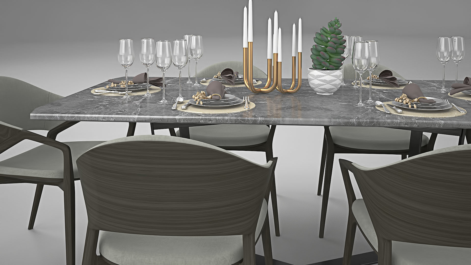 Tenarchstudio Ling Dong Series Diningtable 04 Render ready  3D model_24