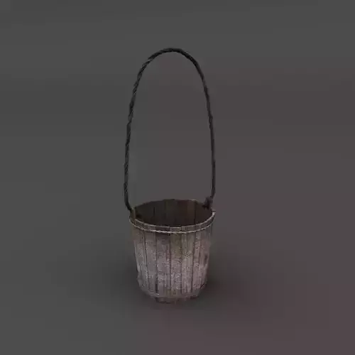 Bucket wooden