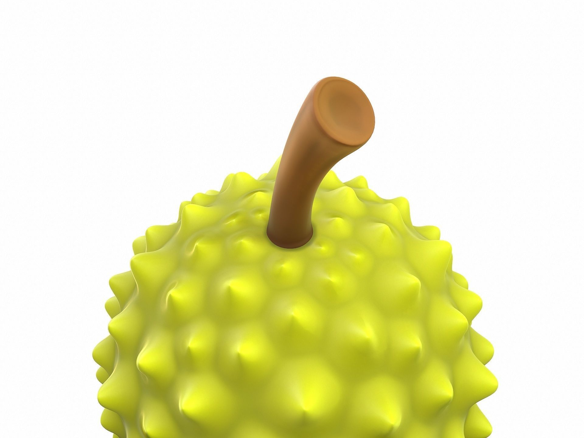 Durian fruit 3D model_5