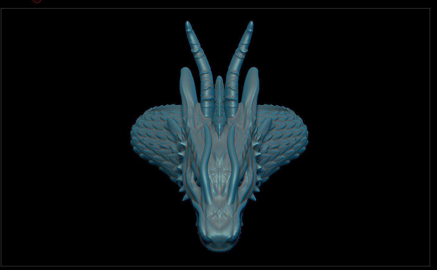 Dragon ring 3D print model_6