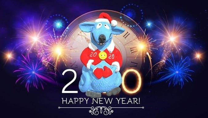 christmas merry rat 3D model