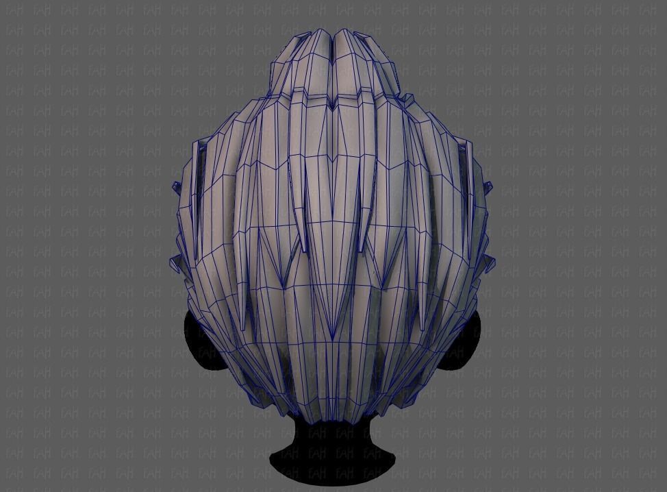 3D Hair style for boy V71 Low-poly 3D model_29