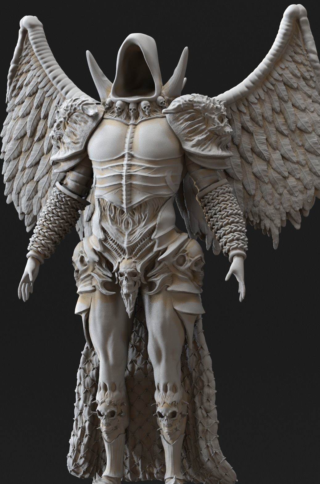Ancient God 3D print model_3