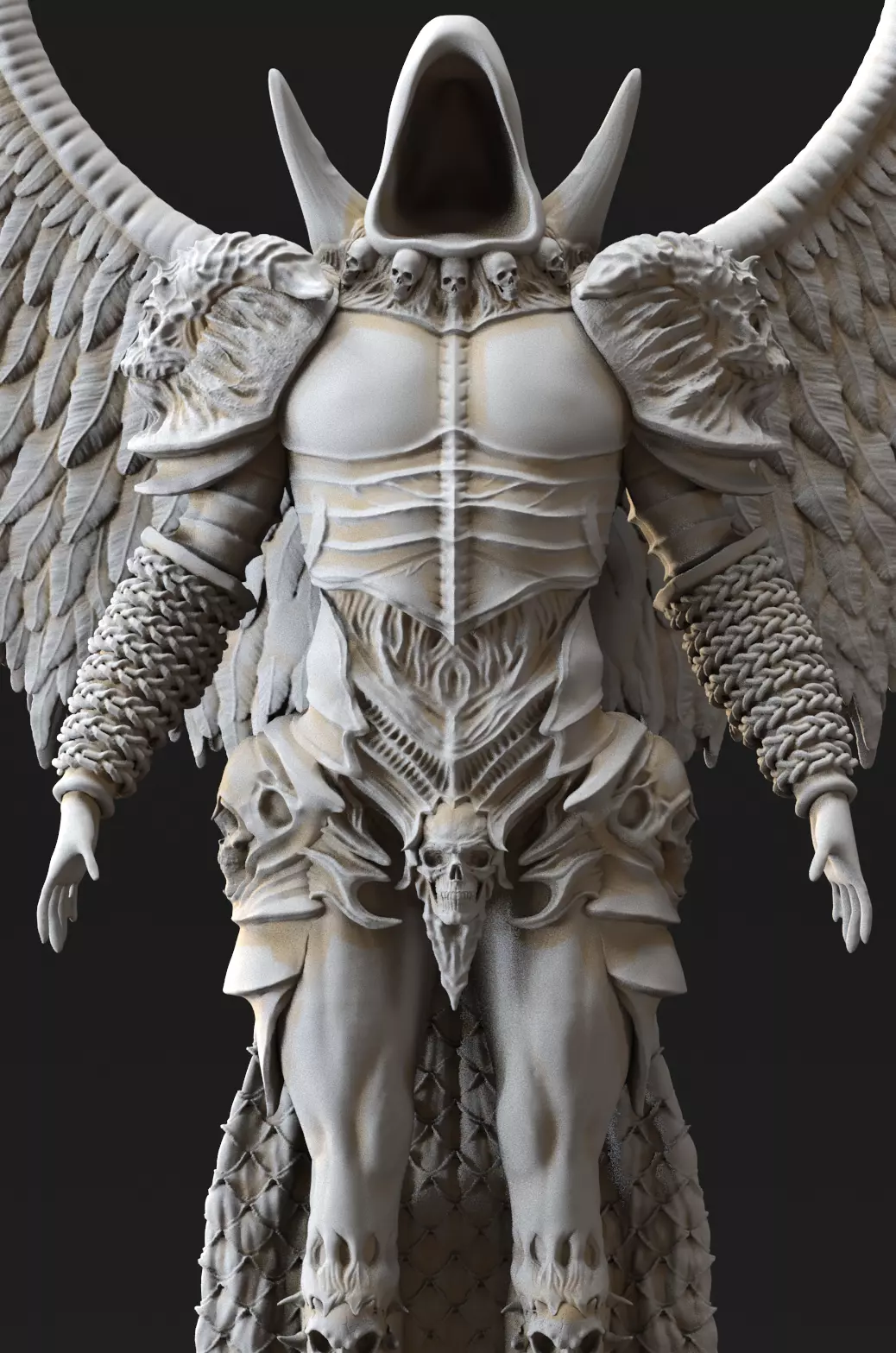 Ancient God 3D print model_0
