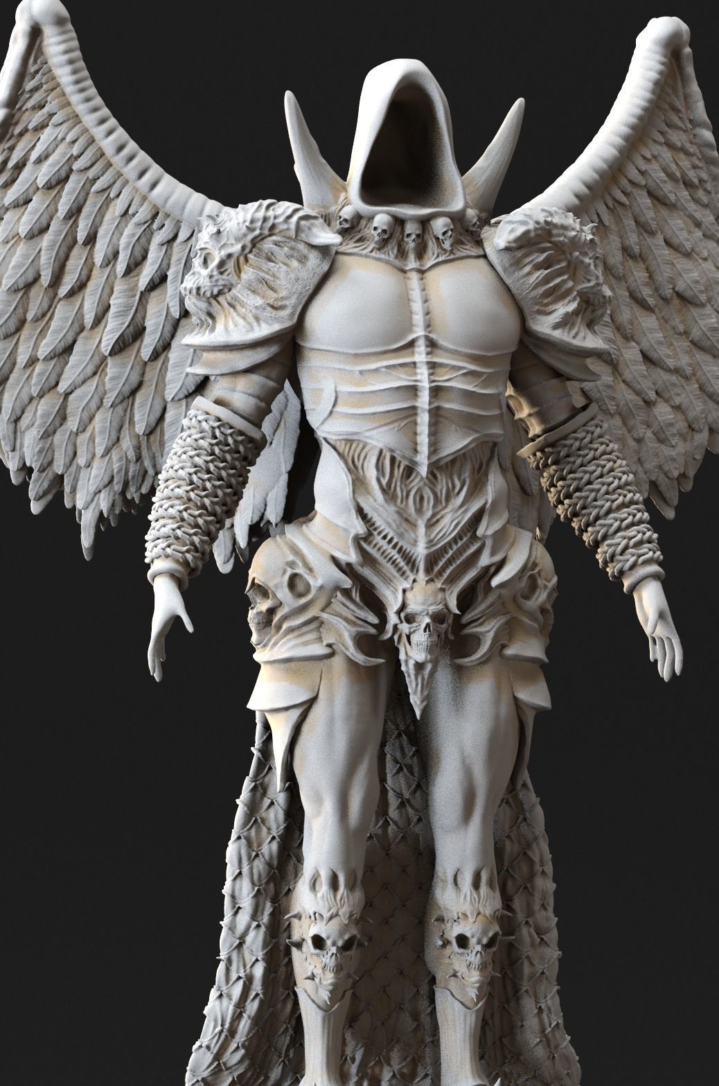 Ancient God 3D print model_1