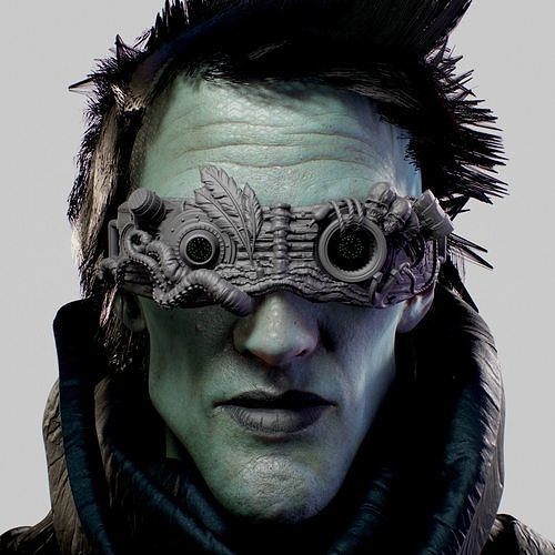 Pirate Mask 3D print model