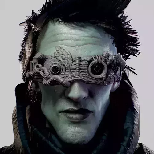Pirate Mask 3D print model