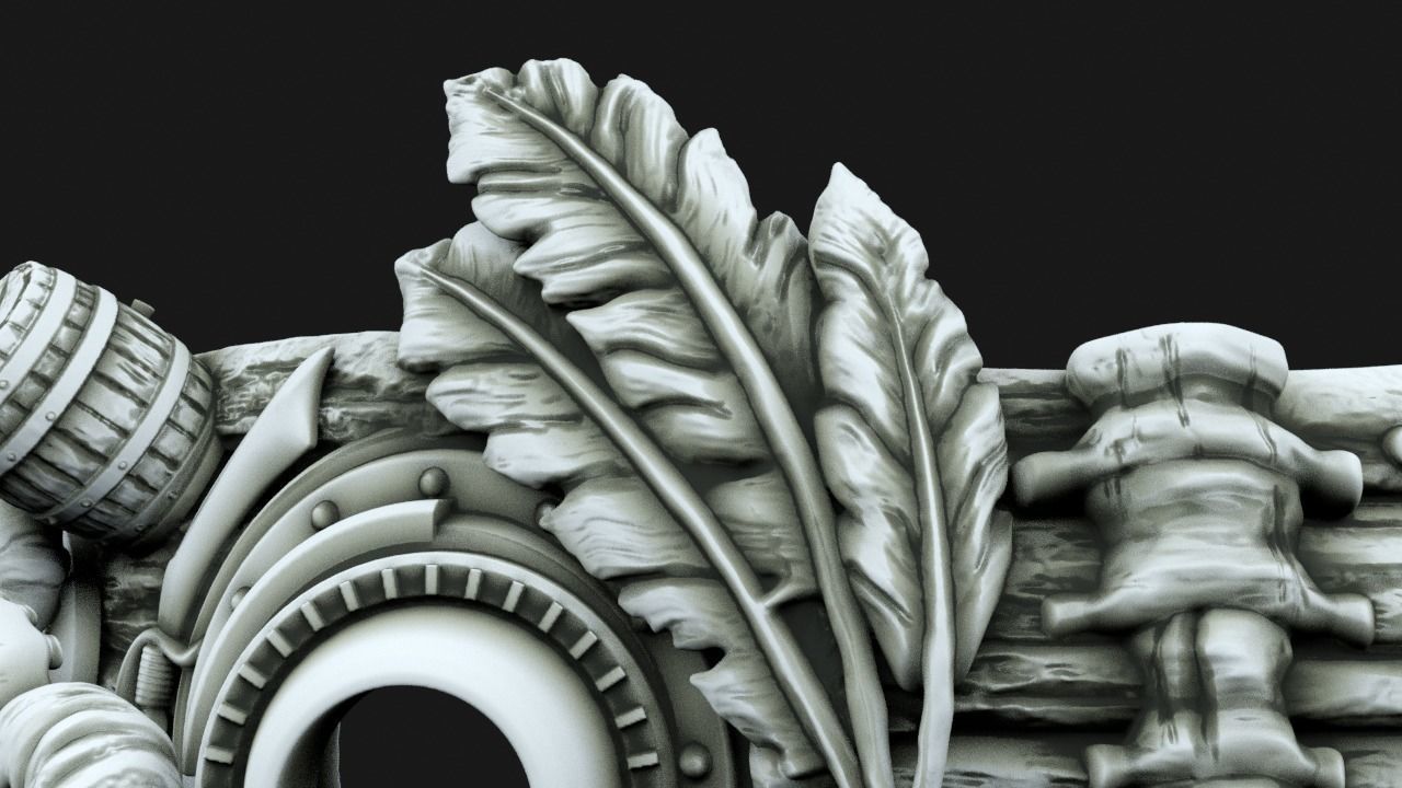 Pirate Mask 3D print model_10