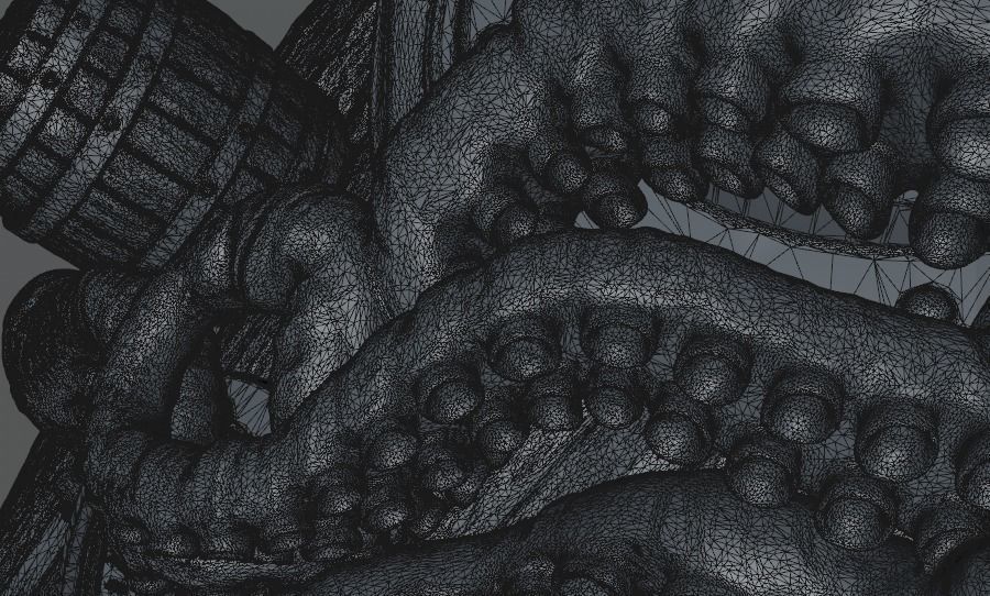 Pirate Mask 3D print model_21