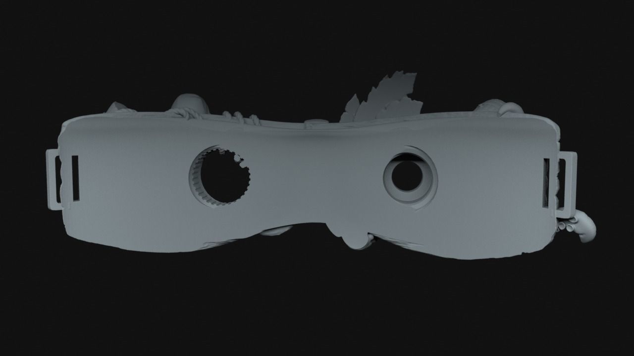 Pirate Mask 3D print model_20