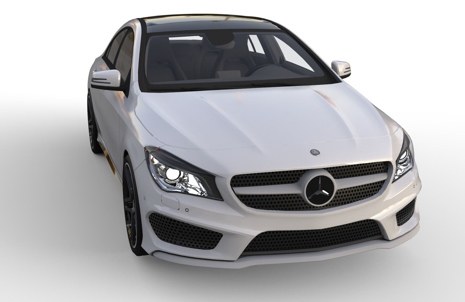 Mercedes Benz 3D model_2