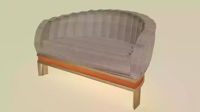 Modern hemispherical sofa