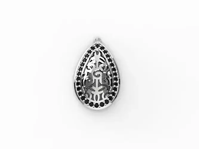 Women Pendant -3D Print Model