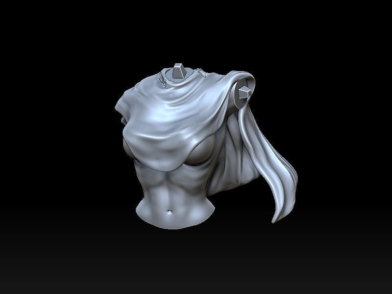 Sexy Ashe  3D print model_18