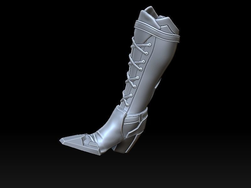 Sexy Ashe  3D print model_20